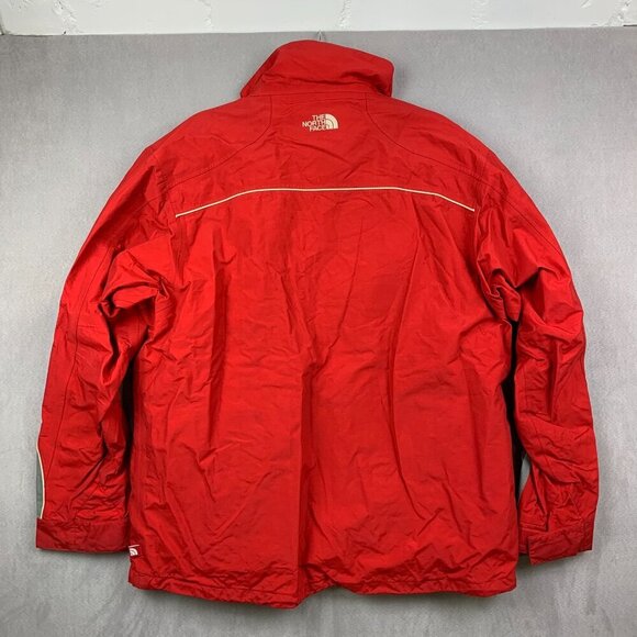 Vintage North Face Mens 3-in-1 Jacket Large Red Full Zip Nylon Coat Fleece Vest - Picture 16 of 16